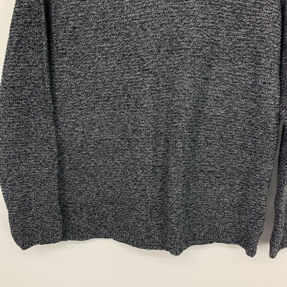Pure J.Jill Sweater Marbled Gray Crewneck Long Sleeve Pullover - Picture 8 of 8